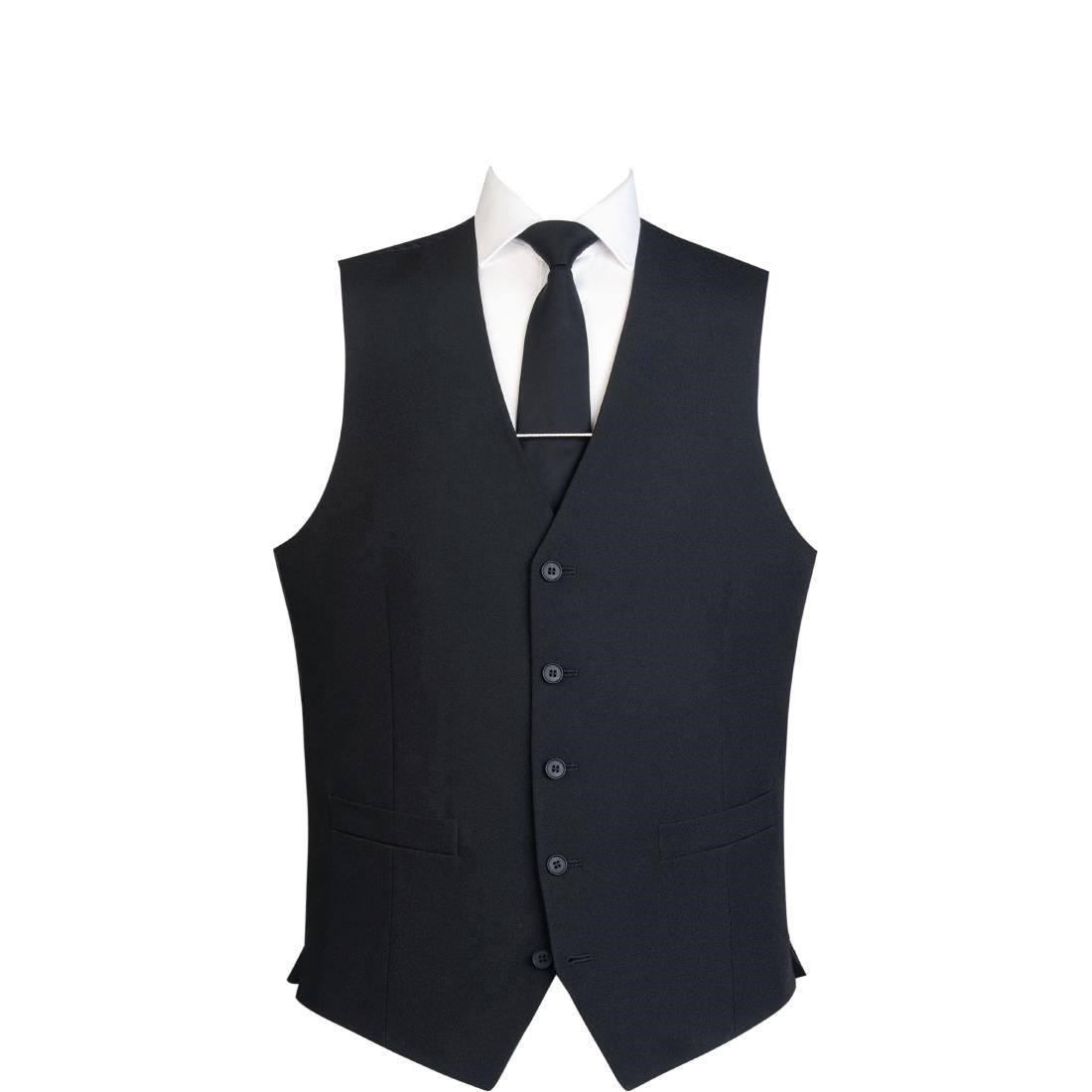 BB171-XS Herengilet 5 knopen zwart XS