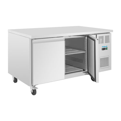 UA083 Polar U-serie 2-deurs counter met euronorm opslag 427Ltr