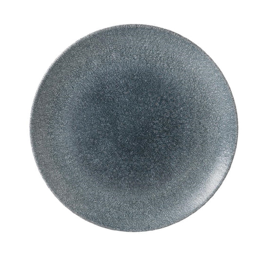 DE883 Churchill Raku Topaz Blue Evolve Coupe Bord 26cm (12 stuks)