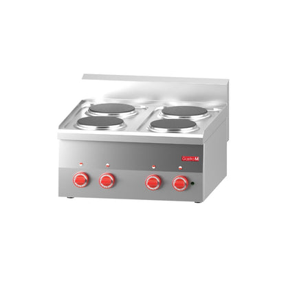 GN018 Gastro M 600 elektrische kookplaat 60/60 PCE