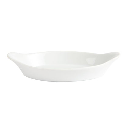 W441 Olympia Whiteware ovale ovenschalen 20,4x11,5cm (6 stuks)