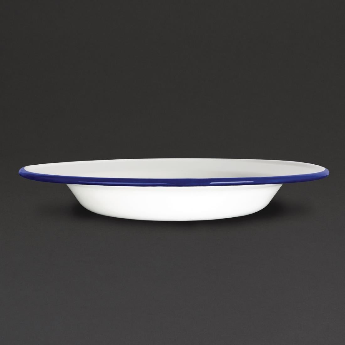 GM513 Olympia Emaille soepbord 24,5cm (6 stuks)