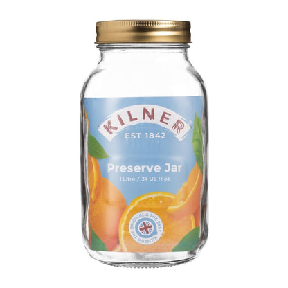 GG786 Kilner weckpot met schroefdeksel 1Ltr