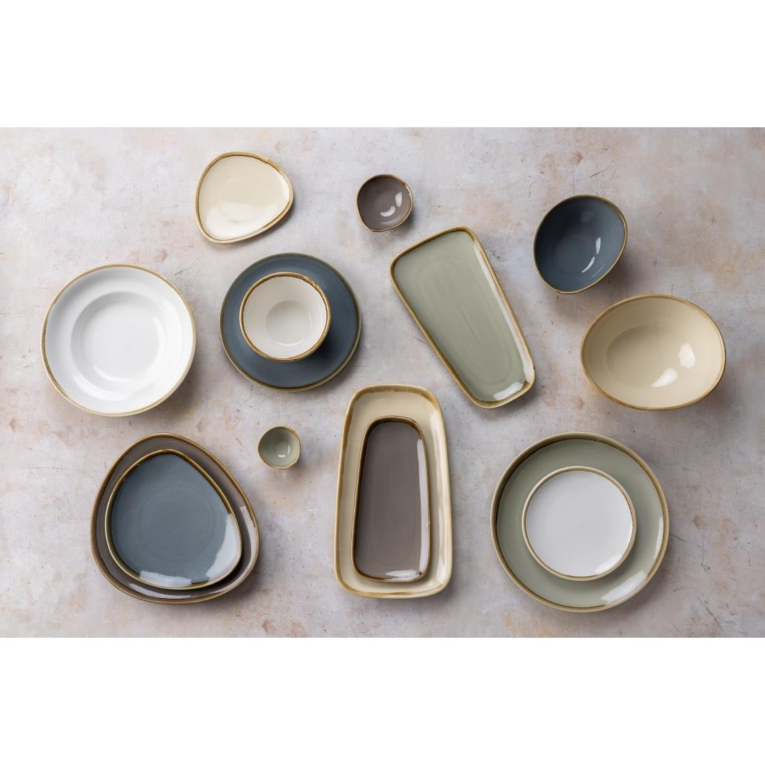 SA282 Olympia Kiln Coupe Borden Blauw 23cm (6 Stuks)