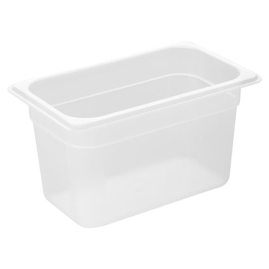 HZ343 Nisbets Essentials Polypropyleen 1/4 Gastronormbak 150mm