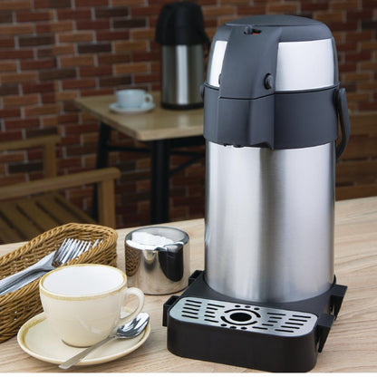 K635 Olympia RVS pomp thermoskan 2,5Ltr