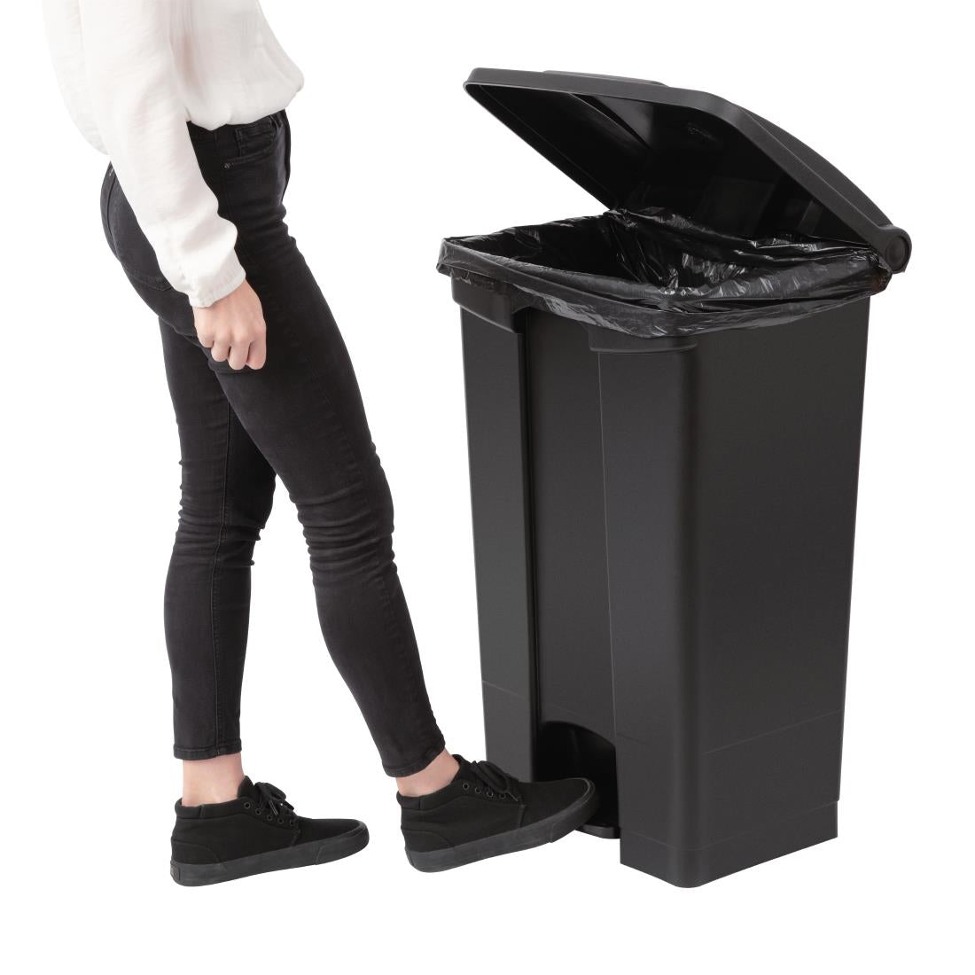 CW724 Jantex pedaalemmer 87Ltr zwart
