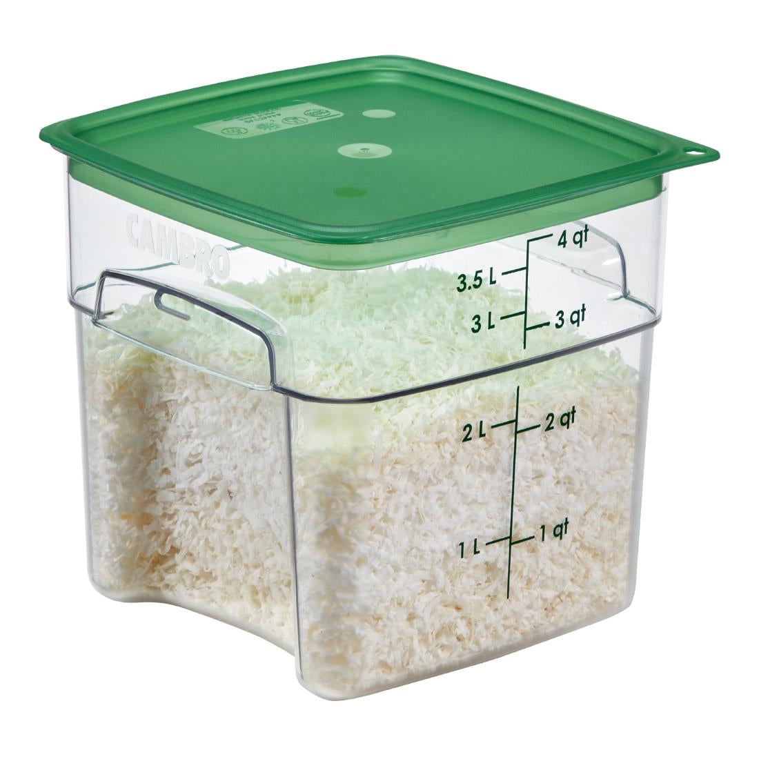 CU137 Cambro FreshPro Camsquare voedselbewaarbak 3,8Ltr