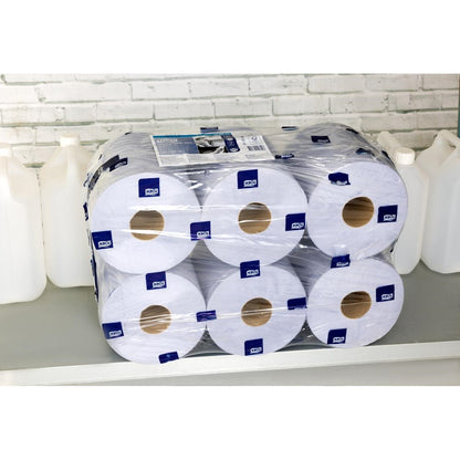 CL129 Tork centrefeed handdoekrollen blauw (6 stuks)