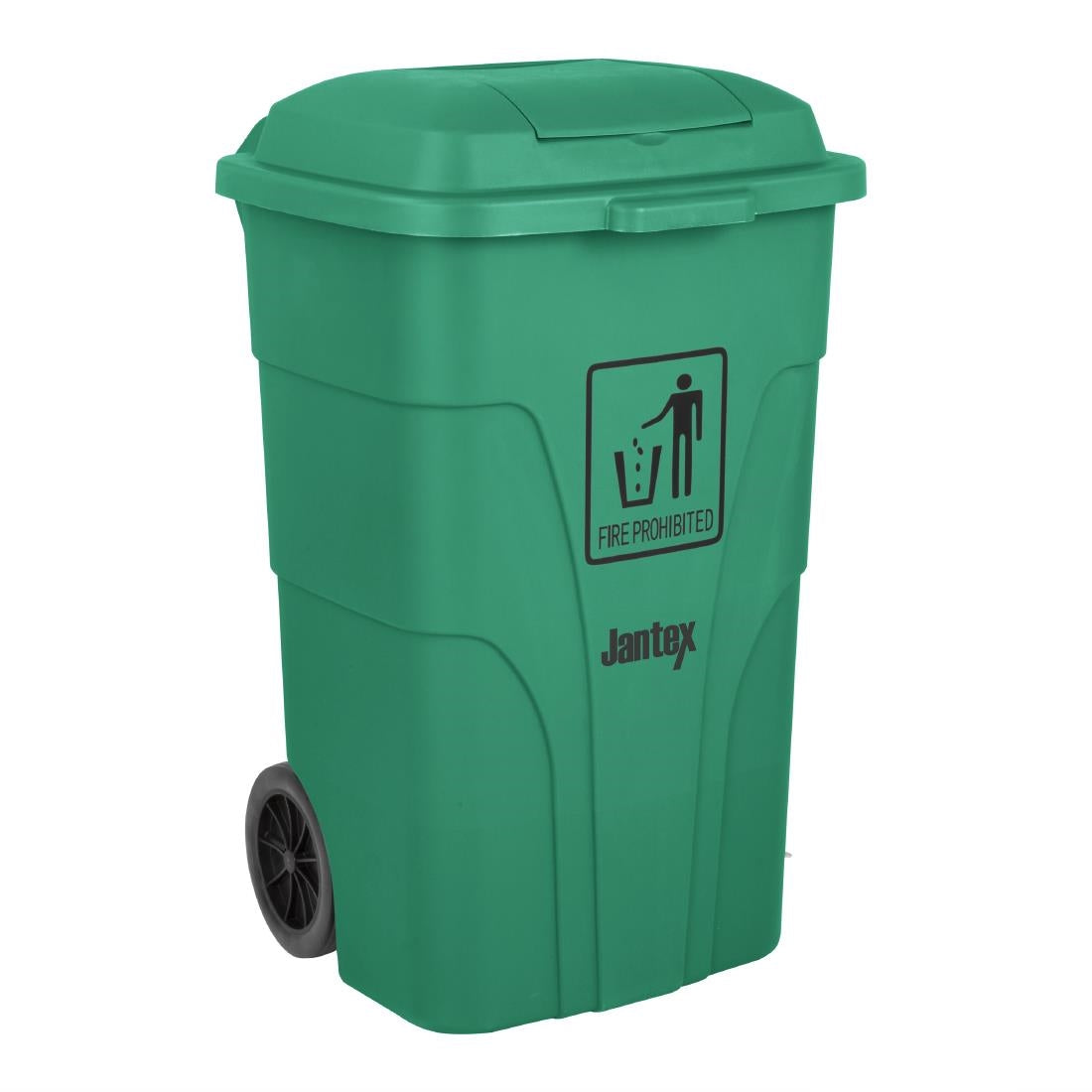 HC924 Jantex 120Ltr Container Met Voetpedaal Groen