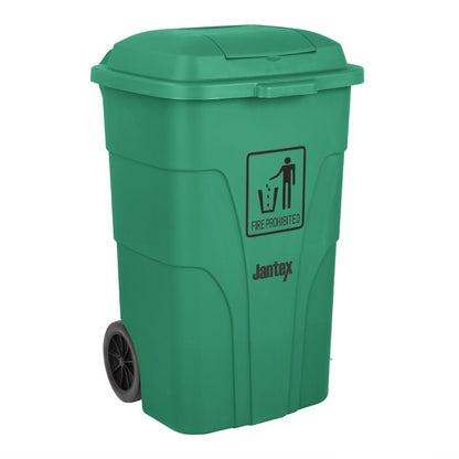 HC924 Jantex 120Ltr Container Met Voetpedaal Groen