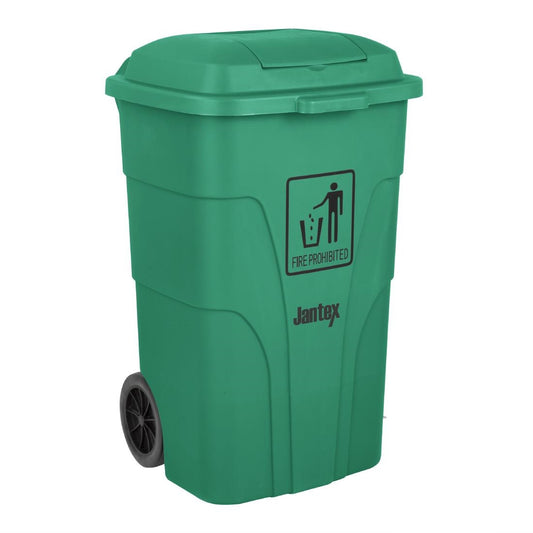 HC924 Jantex 120Ltr Container Met Voetpedaal Groen