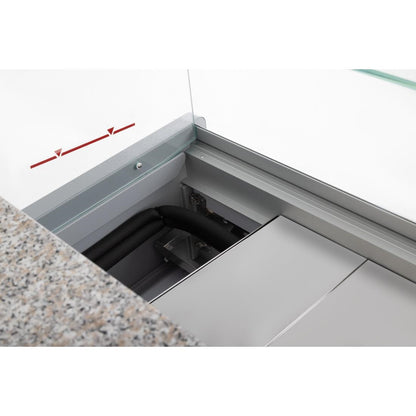 FP924-100 Zoin Tibet Serve Over Counter Grijs 1000mm