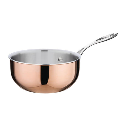 CM677 Vogue Triwall koperen inductie sauteuse conisch 20cm