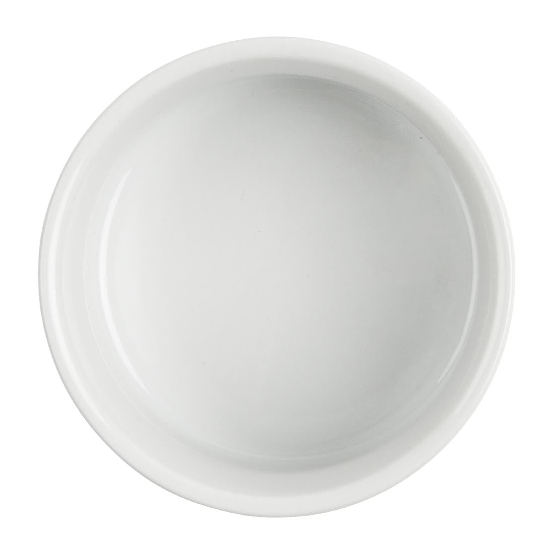 U176 Olympia Whiteware Eigentijdse Ramekins 9cm (12 Stuks)