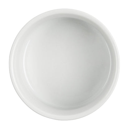 U176 Olympia Whiteware Eigentijdse Ramekins 9cm (12 Stuks)