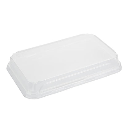 HX294 Fiesta Recycleerbare Pet Dekselen Voor No. 7 Sushi Schalen (300 stuks)