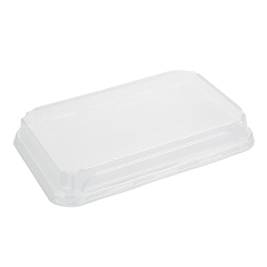 HX294 Fiesta Recycleerbare Pet Dekselen Voor No. 7 Sushi Schalen (300 stuks)