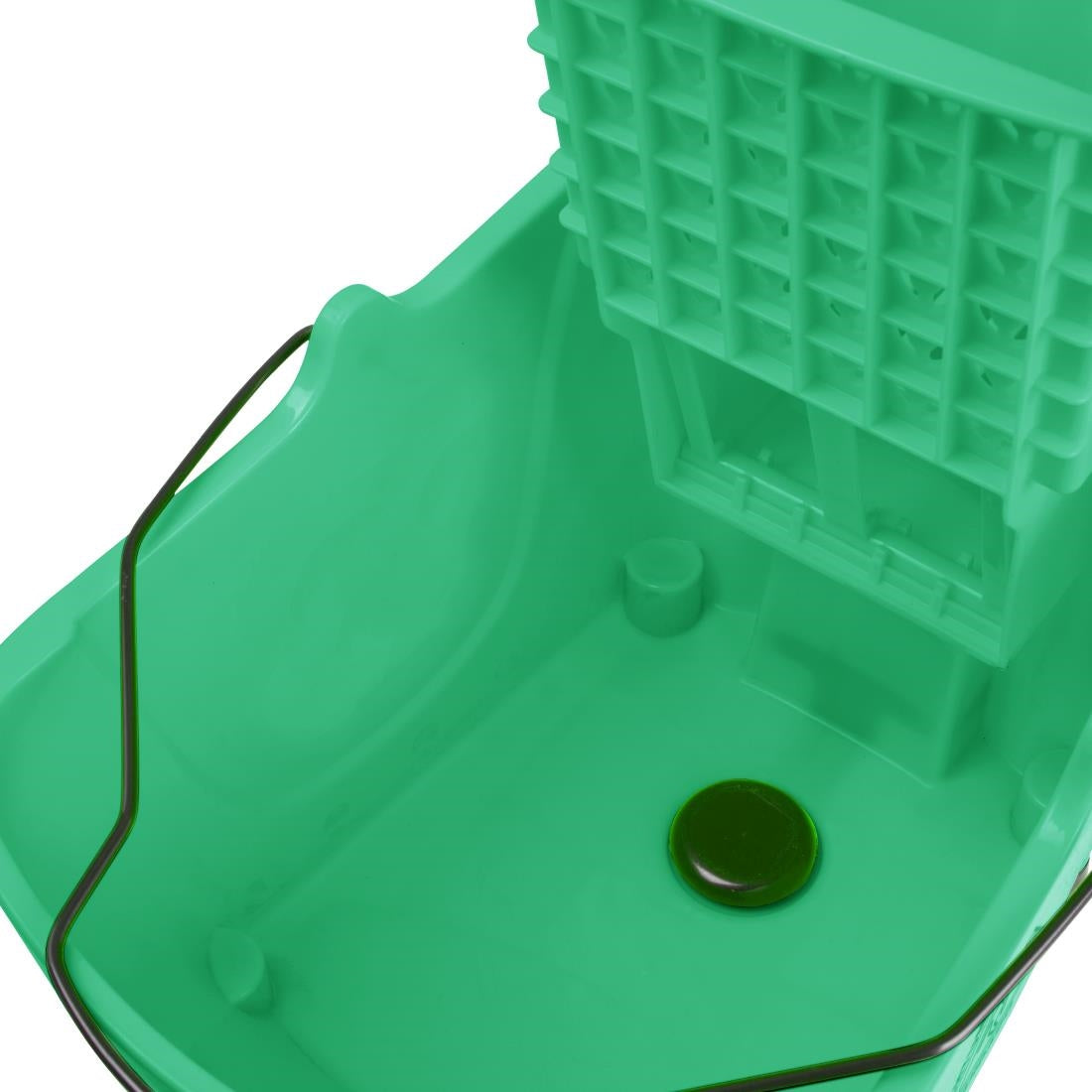 FW867 Jantex 30Ltr Dweil En Emmer Met Voetpedaalontgrendeling - Groen