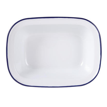 GM511 Olympia Emaille ovenschaal/serveerschaal 13,5x18cm (6 stuks)