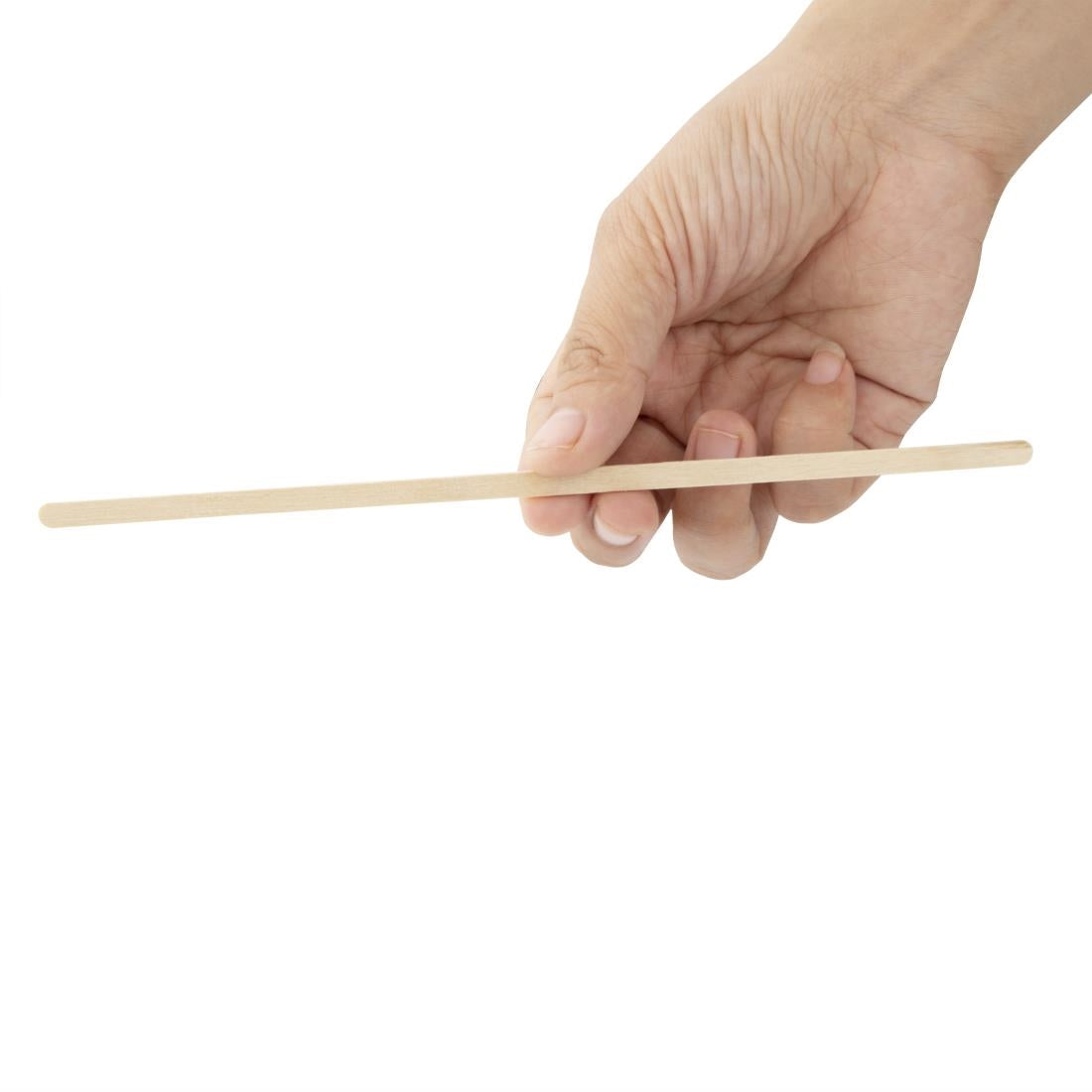 DK390 Fiesta Compostable biologisch afbreekbare houten roerstaafjes 19cm (1000 stuks)