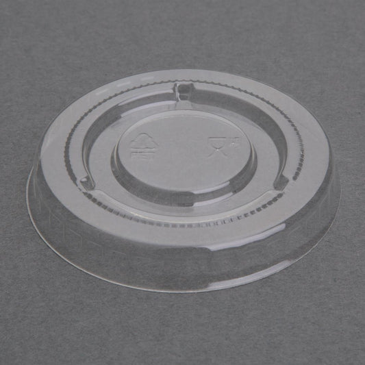 FP426 Fiesta Recyclable PET deksels voor bagasse sausbakjes (1000 stuks)