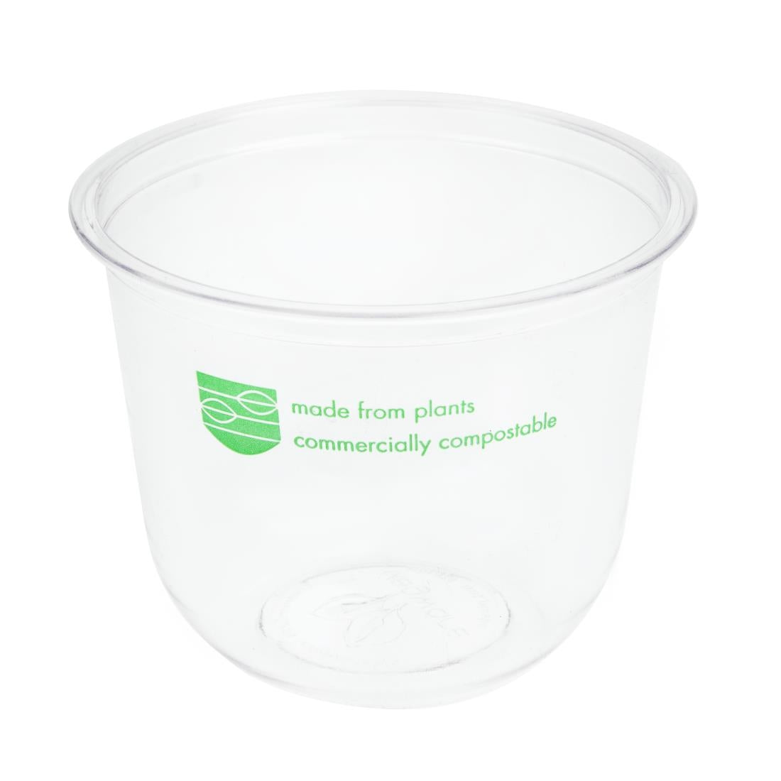 FS173 Vegware 96-serie composteerbare ronde bakjes 355ml (1000 stuks)