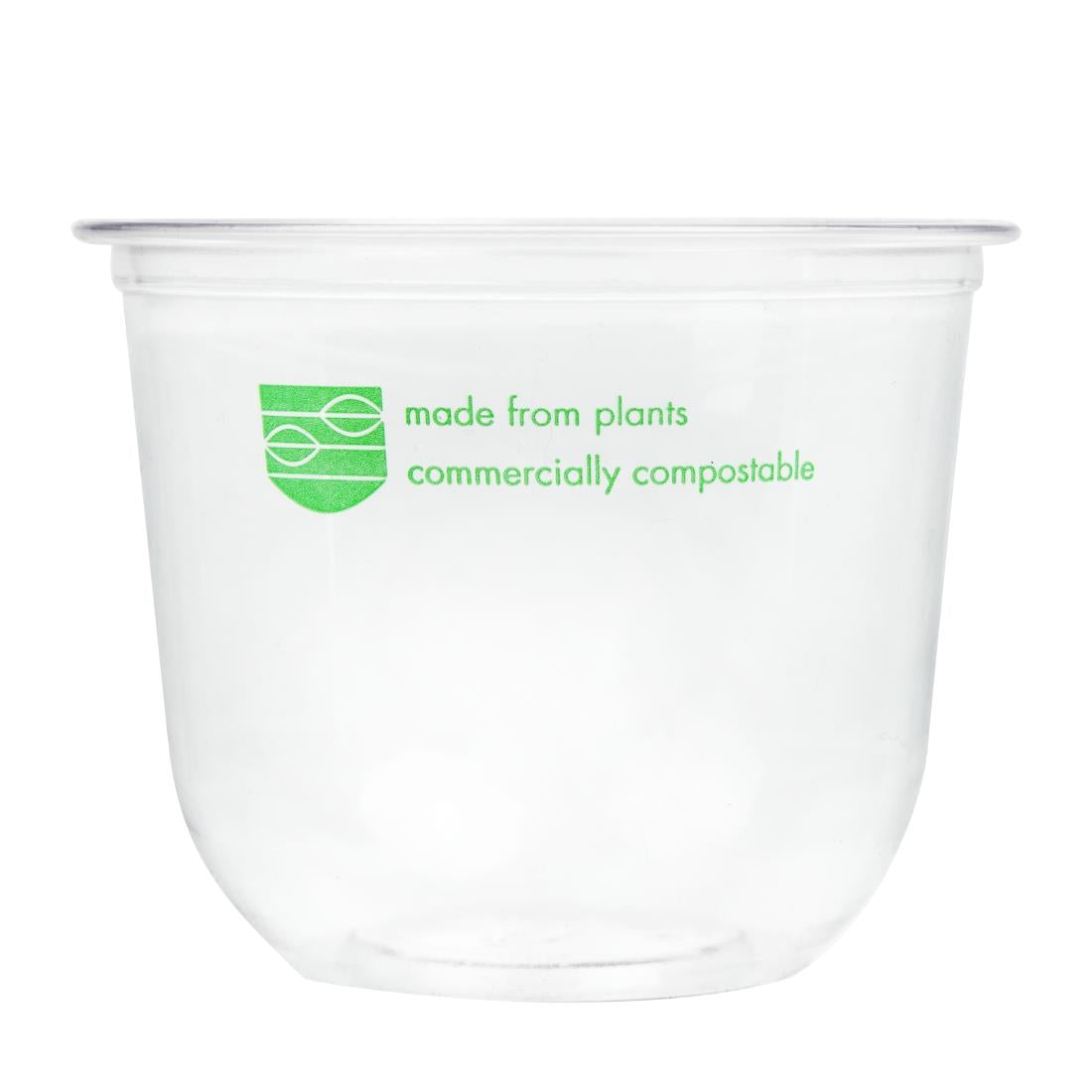 FS173 Vegware 96-serie composteerbare ronde bakjes 355ml (1000 stuks)