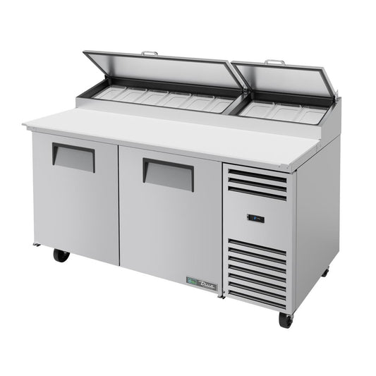 CK303 True 2 Deurs Pizza Koelwerk Banktpp-67-Hc