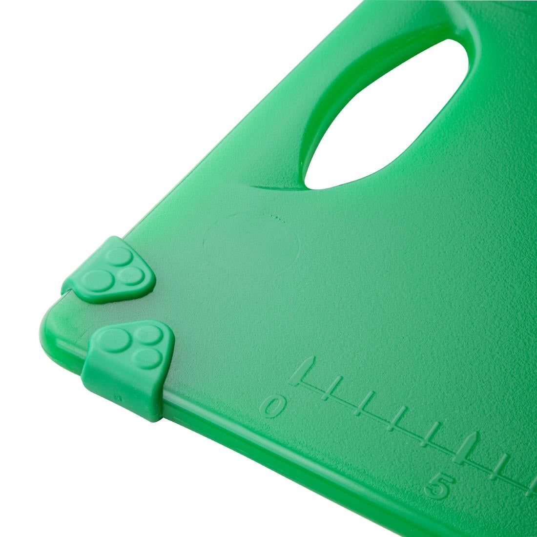 HW004 Hygiplas Commerciële Grip Snijplank Groen 458X306Mm