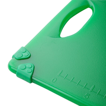 HW004 Hygiplas Commerciële Grip Snijplank Groen 458X306Mm
