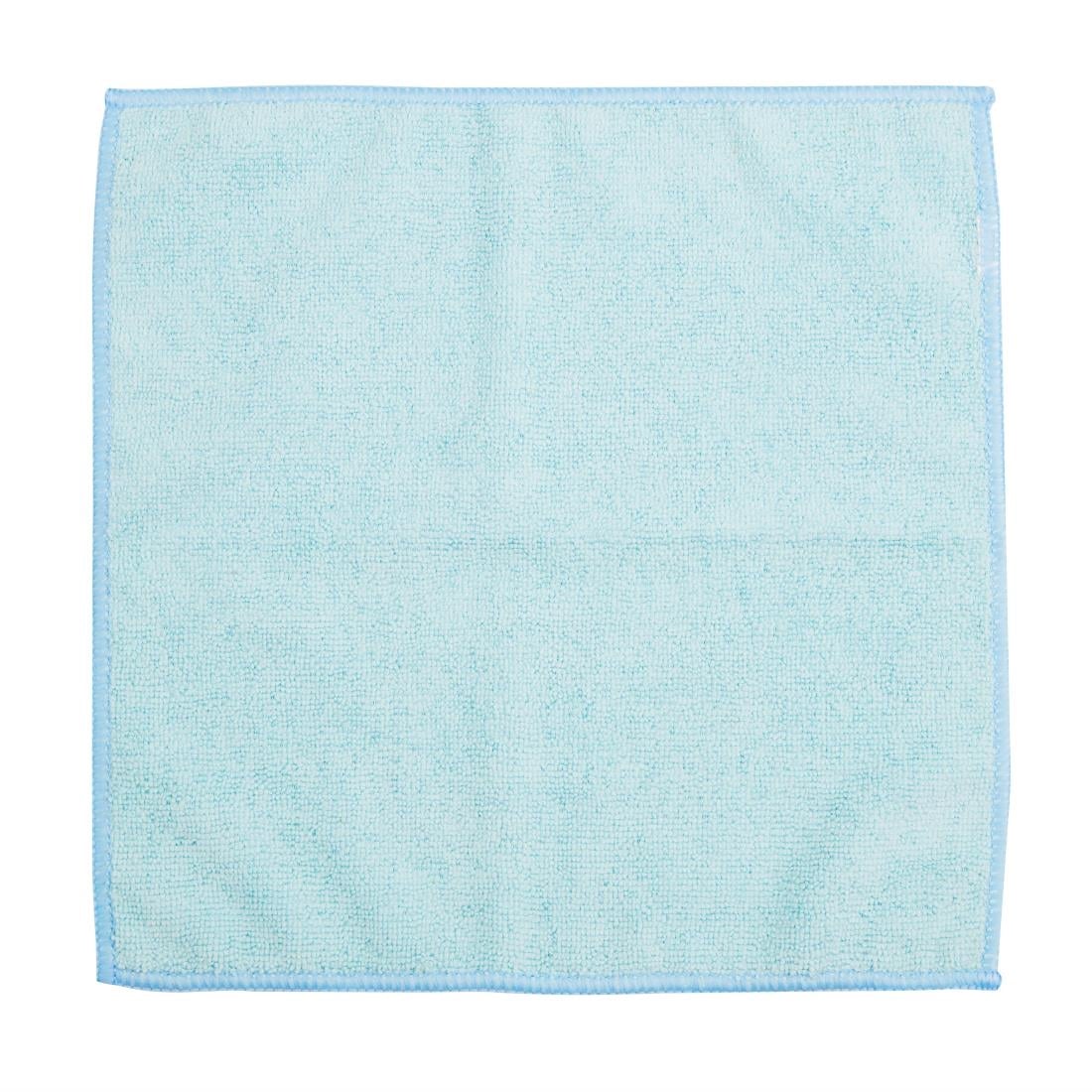 HX269 Jantex Microvezeldoeken Blauw 400x400mm (5 Stuks)