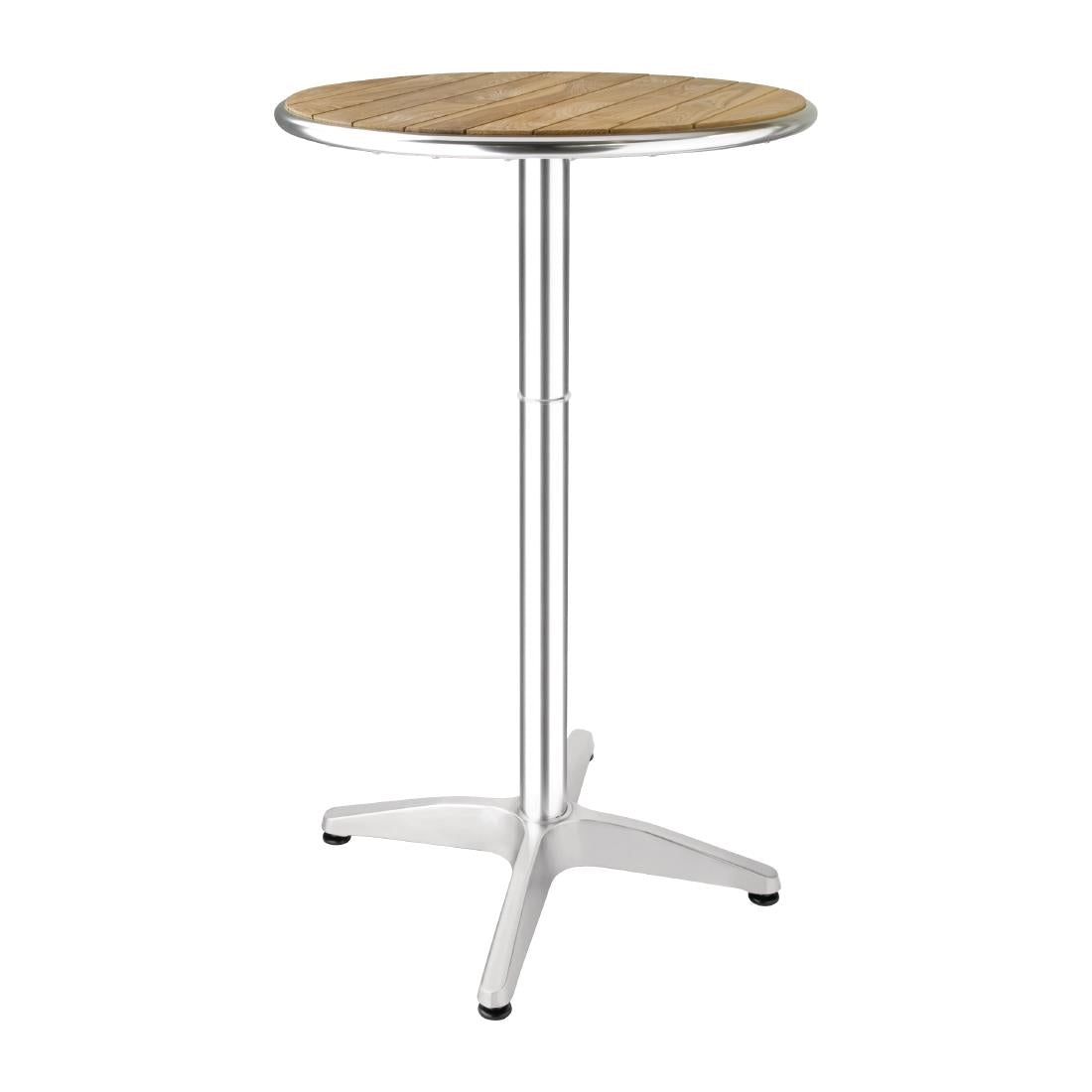 GR332 Bolero ronde statafel met essenhouten blad 60cm