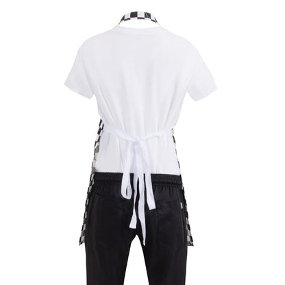 B357 Whites kinderschort zwart-wit geruit