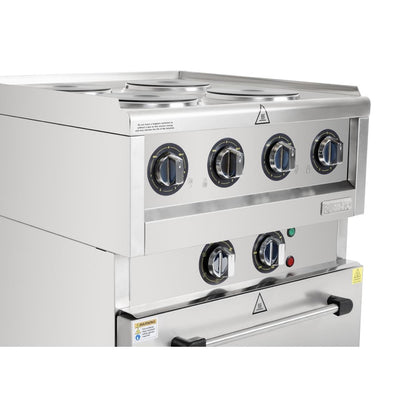 SA808 Buffalo 600 Serie 4 Plaat Elektrische Convectie Oven
