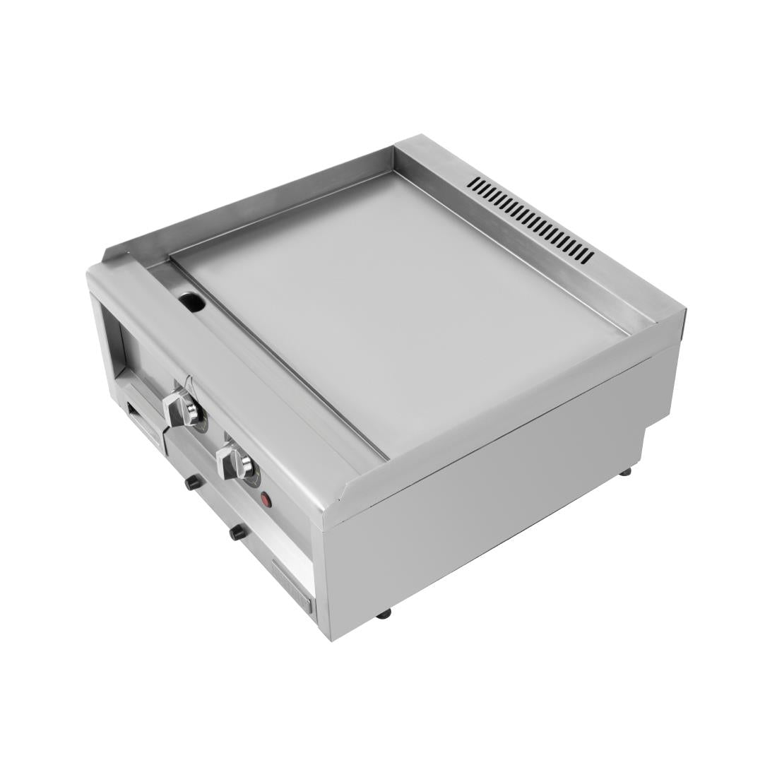 CU475 Buffalo 600-Serie Elektrische Bakplaat Met Twee Zones, 600mm