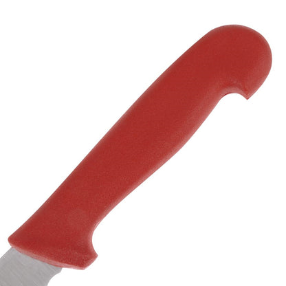 C897 Hygiplas gekarteld vleesmes 25,5cm rood