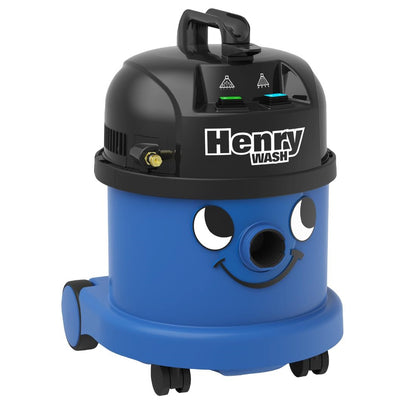 HU485 Numatic Sproei-Extractiemachine Stofzuiger Henry Wash Hvw370 Blauw Met Kit As6