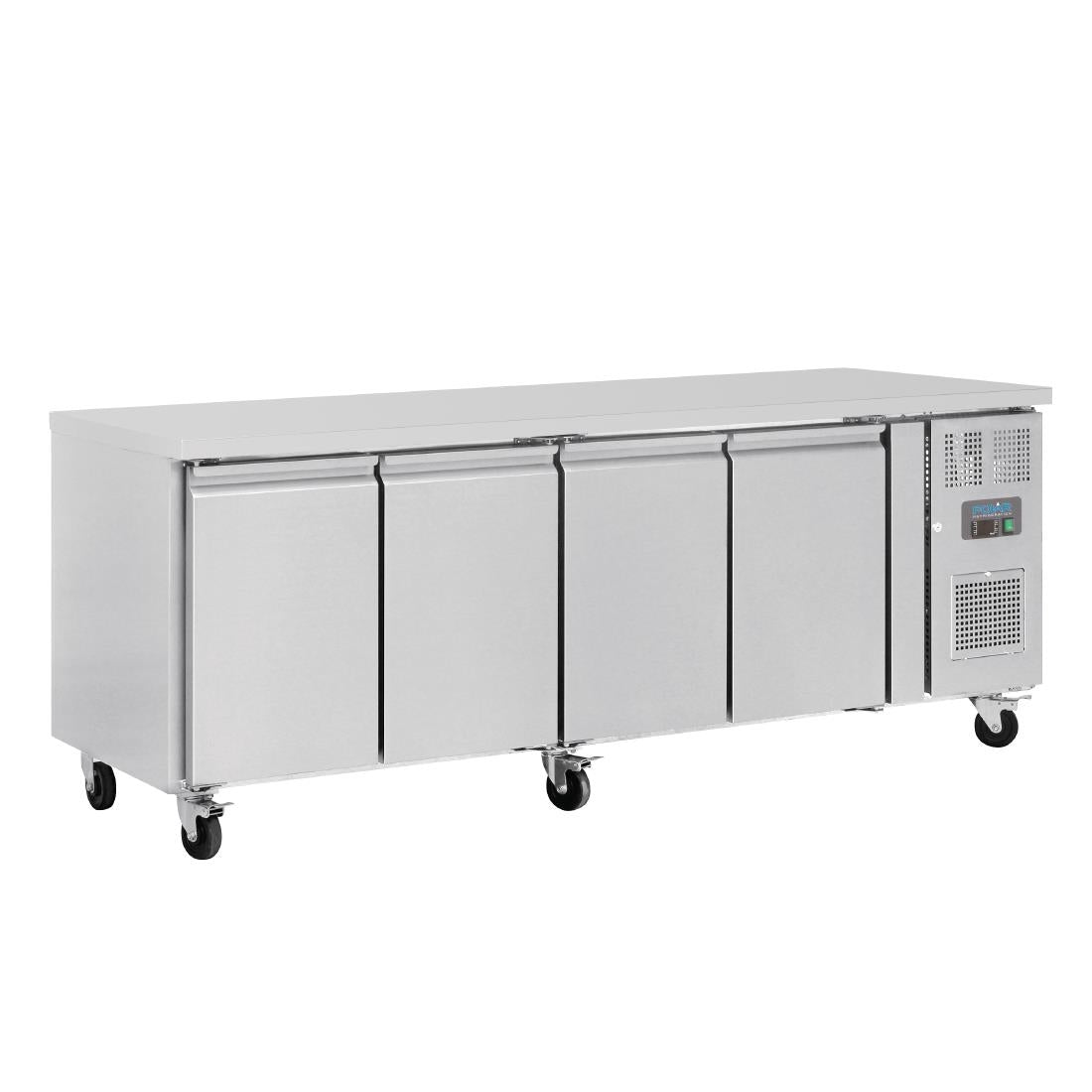 G379 Polar U-serie 4-deurs koelwerkbank 449L
