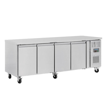 G379 Polar U-serie 4-deurs koelwerkbank 449L