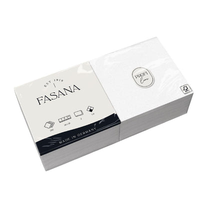 CK881 Fasana papieren cocktailservetten wit 24x24cm (1500 stuks)
