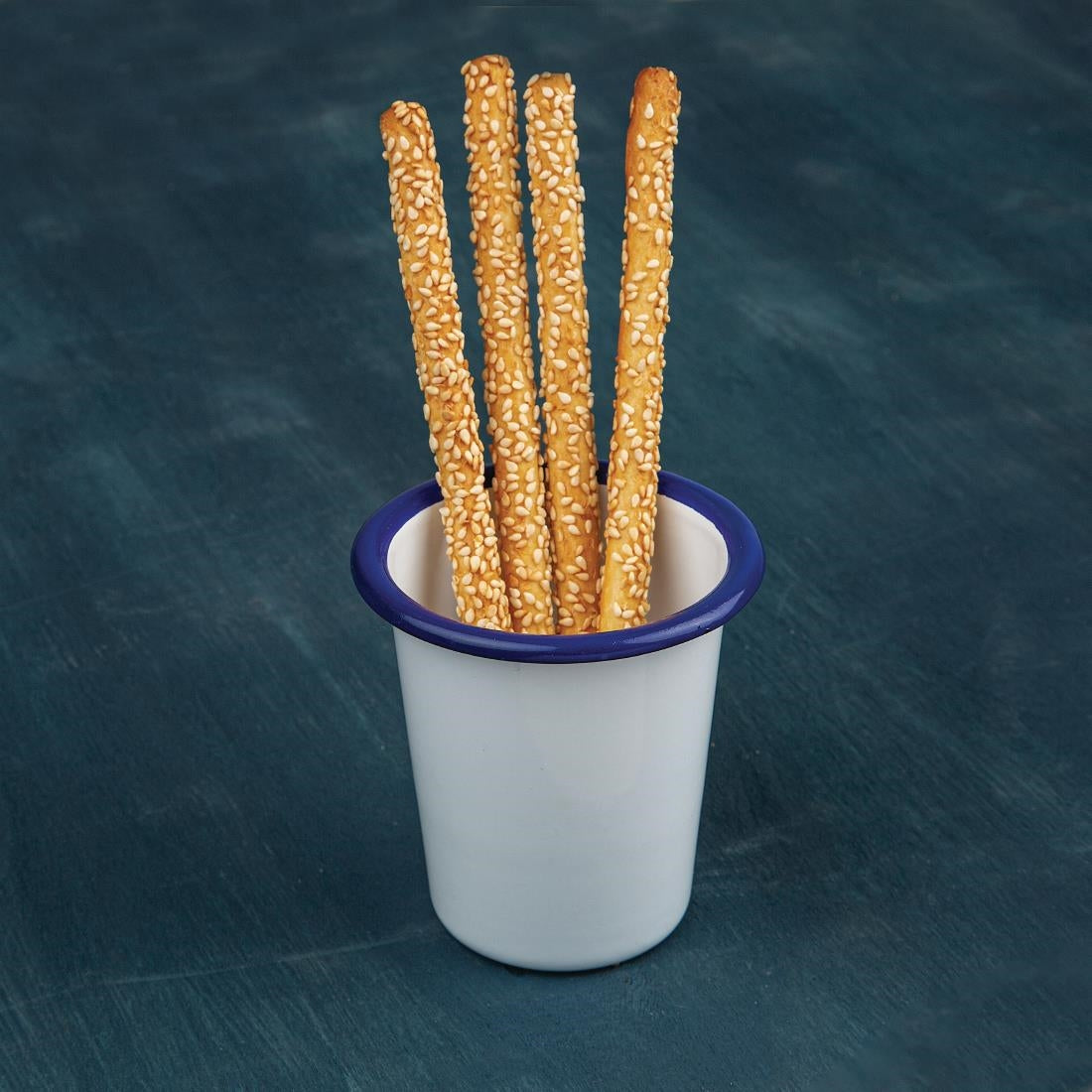 GM515 Olympia Emaille beker 310ml (6 stuks)