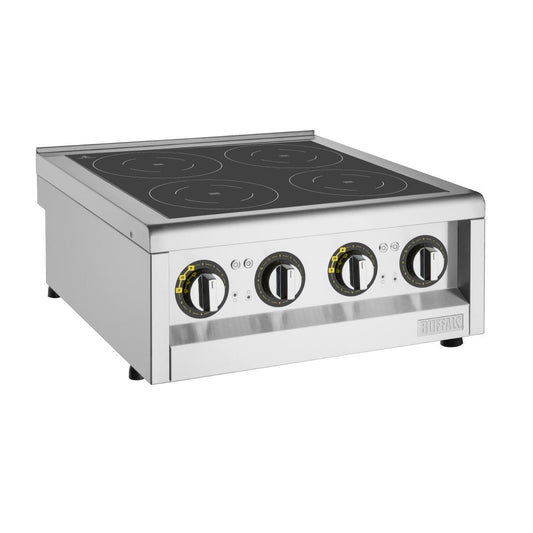 FU219 Buffalo 600 Serie 4 Zone Inductiekookplaat 2 x 3Kw. Let Op: Alleen Aanrechtmodel. Onderkast Wordt Apart Verkocht.