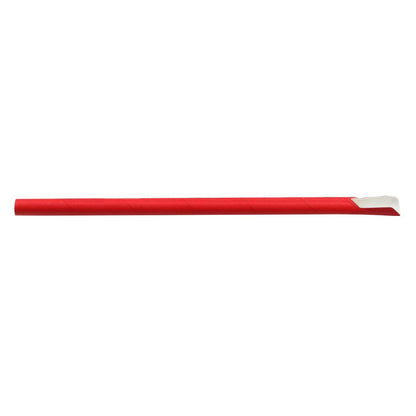 HU497 Sier Diposables Lepelrietje Papier (FSC®) (100 stuks)