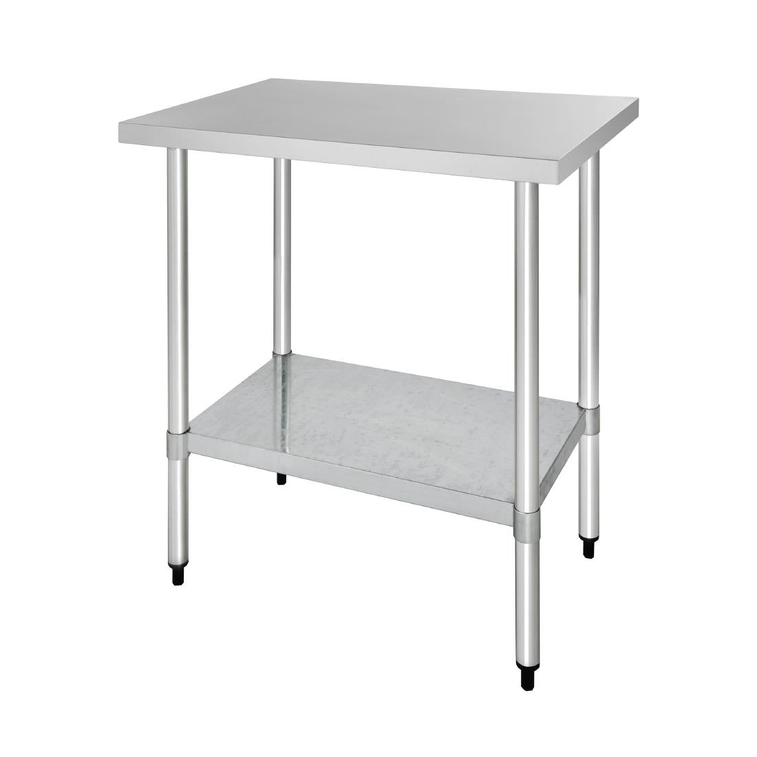 GJ501 Vogue RVS werktafel zonder achteropstand 90x90x70cm