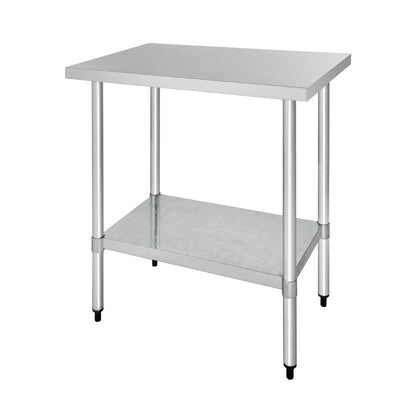 GJ501 Vogue RVS werktafel zonder achteropstand 90x90x70cm