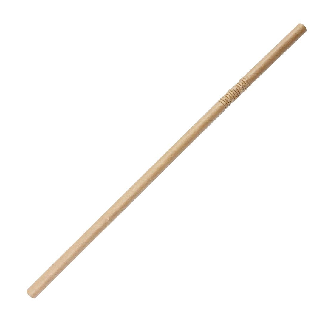 FB141 Fiesta Compostable composteerbare papieren buigrietjes kraft (250 stuks)