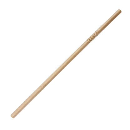 FB141 Fiesta Compostable composteerbare papieren buigrietjes kraft (250 stuks)