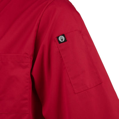 B106-S Chef Works unisex koksbuis rood S