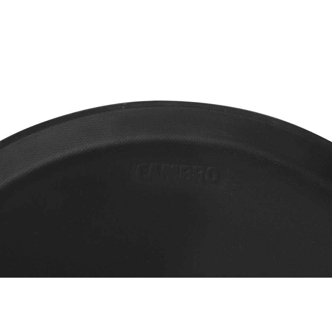 DM781 Cambro Camtread rond antislip glasvezel dienblad zwart 35,5cm